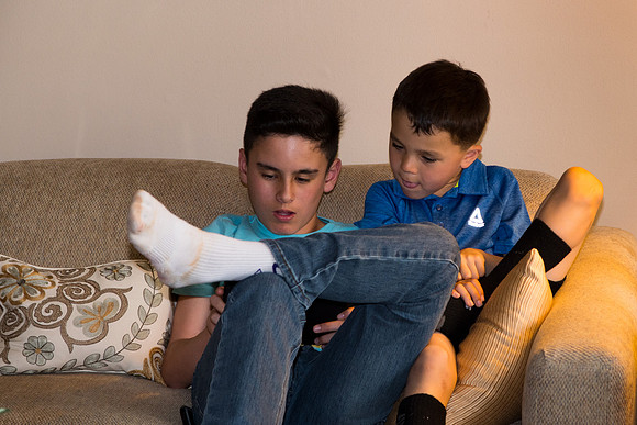 Kyle and Noah